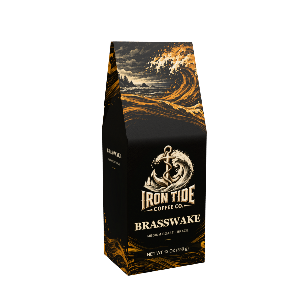 Brasswake — 12 oz Coffee
